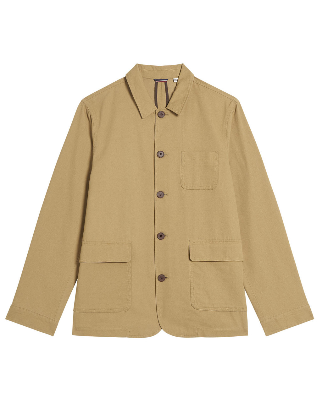 Canvas Chore Jacket in Camel