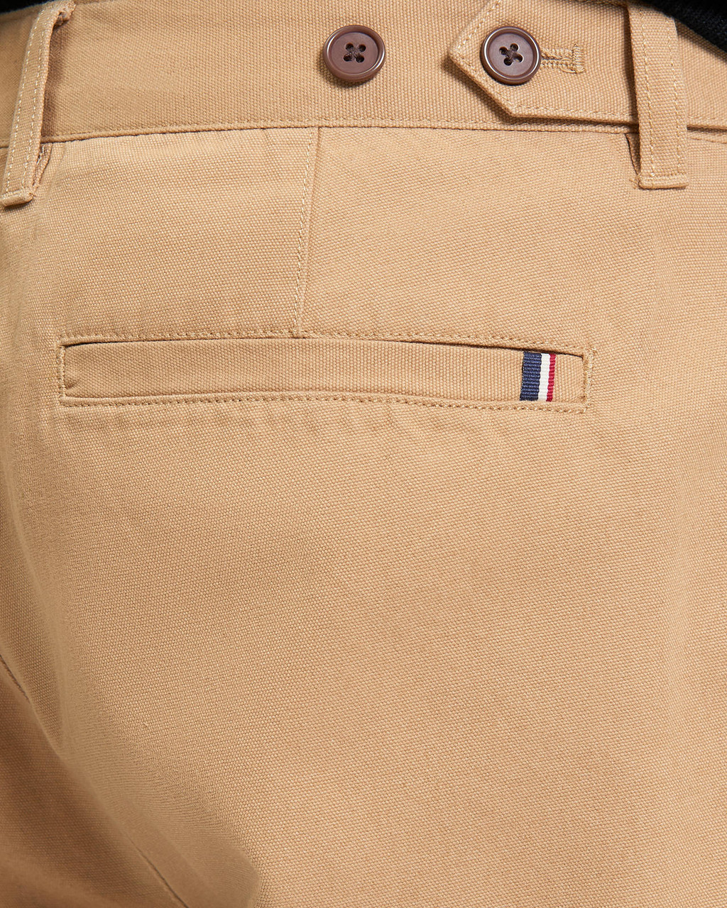 Canvas Trouser in Camel