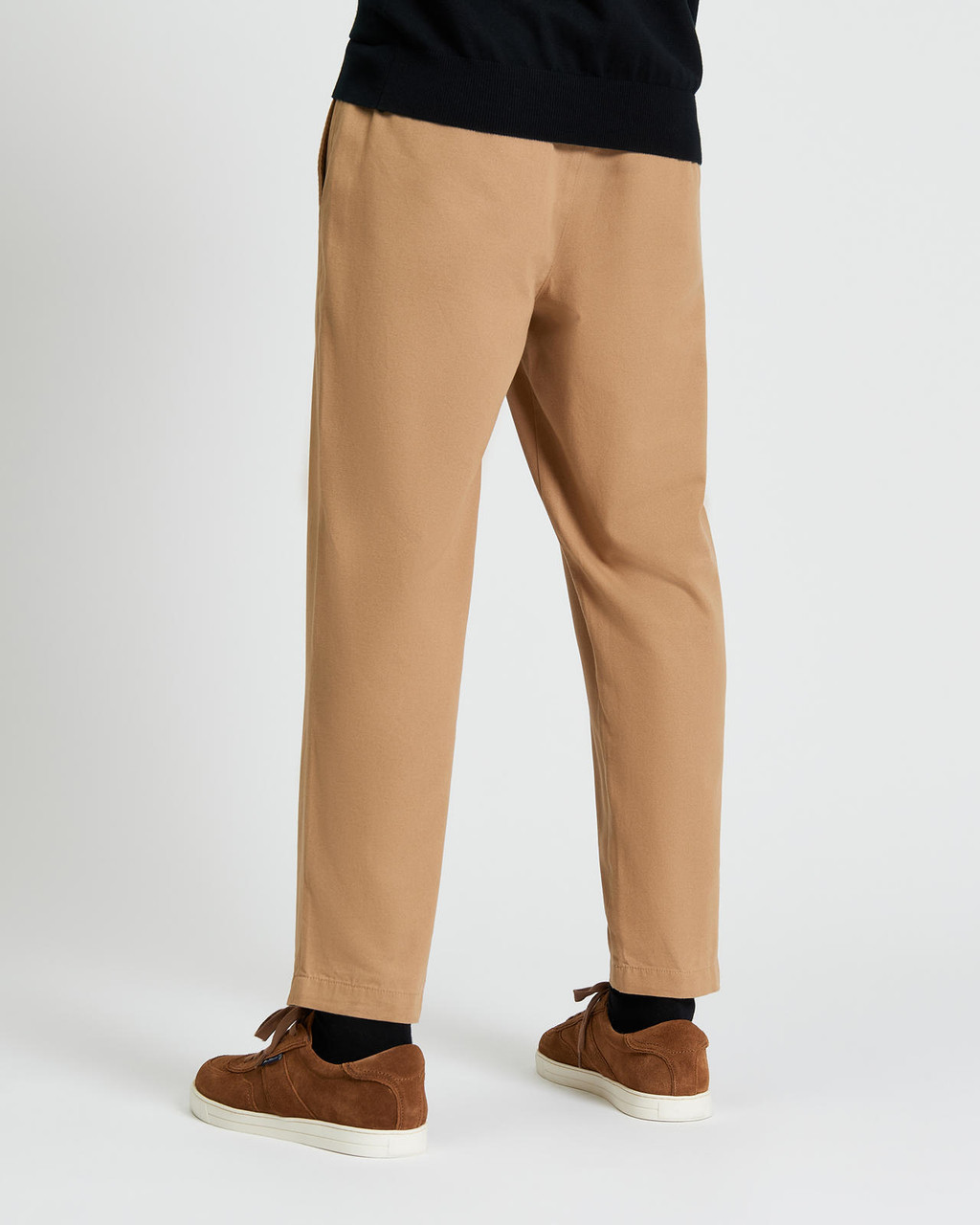 Canvas Trouser in Camel