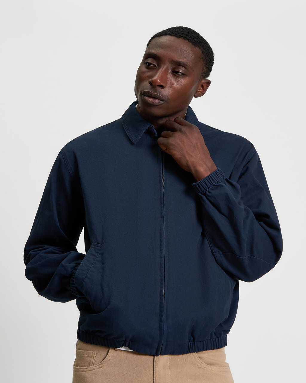 Sports Blouson in Dark Navy