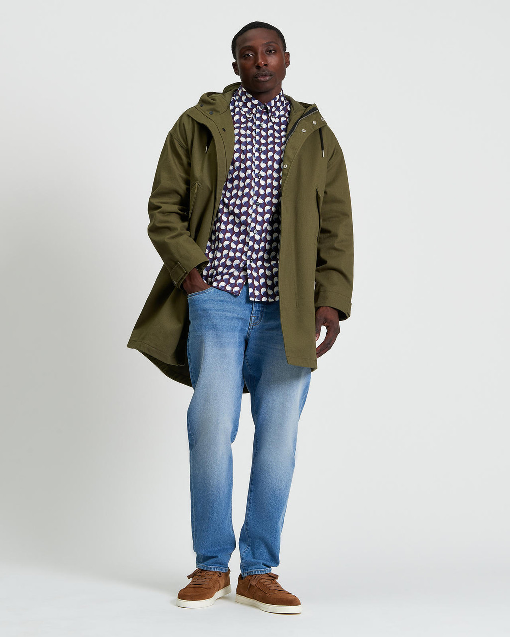 Fishtail Parka in Camouflage