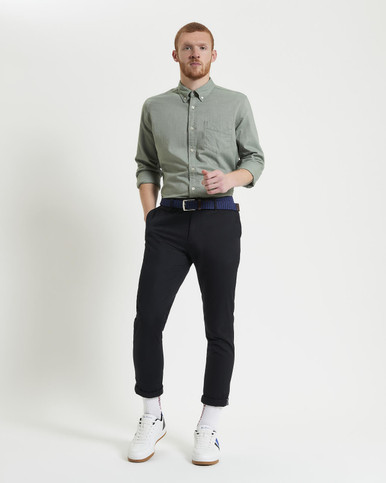 Long-Sleeve Oxford Shirt サイズ44 Maison MIHARA YASUHIRO ONLINE STORE（メゾンミハラヤスヒロ