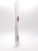 Advent Candle, Nisse w/ Lantern, Thick - White, 3x30cm