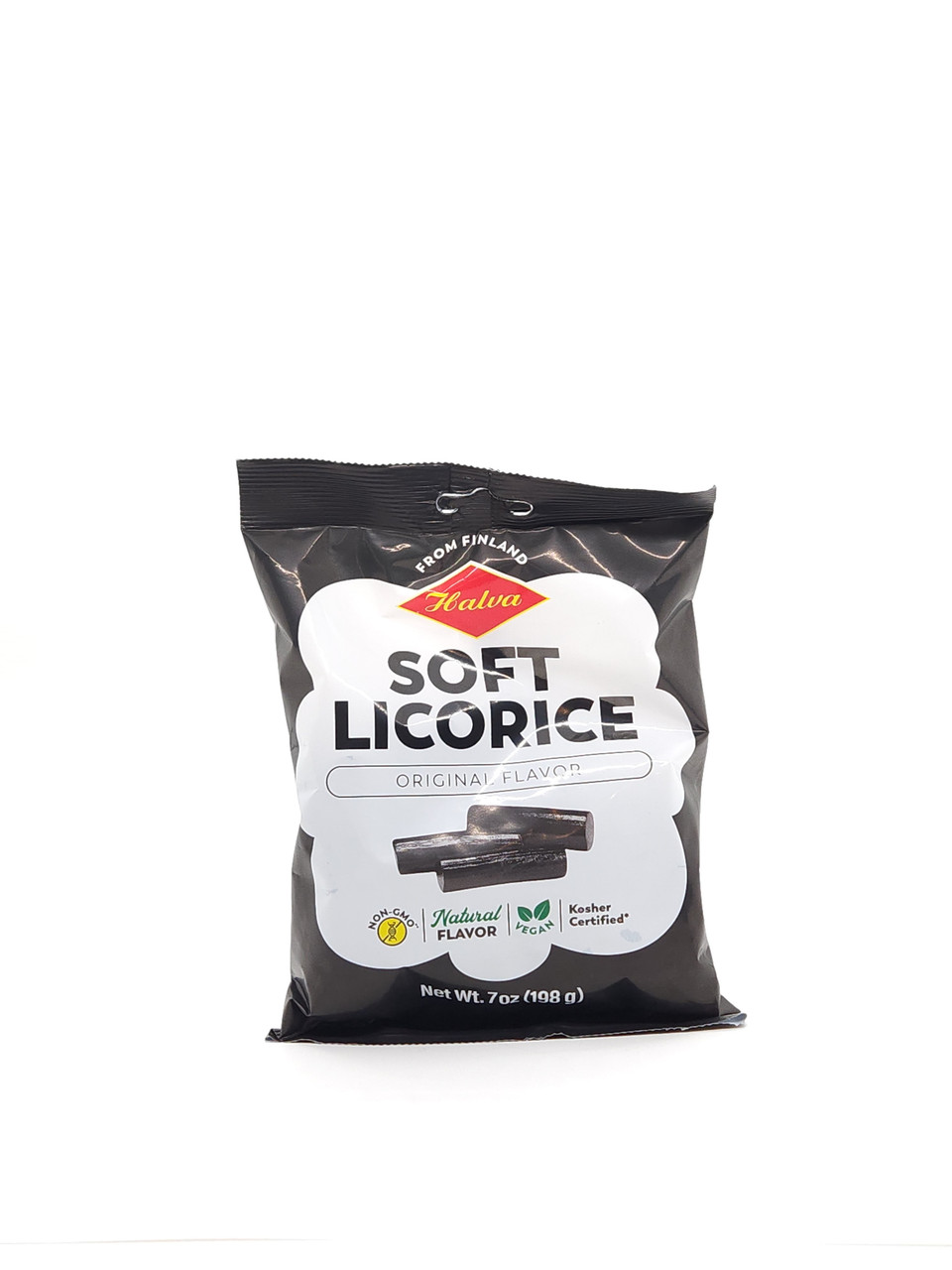 イロハニチカ Halva European Style Black Licorice (7oz) - Nordisk Import