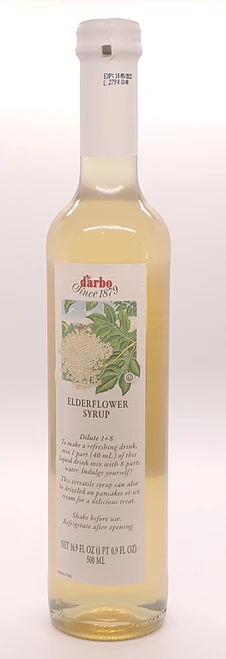 Elderflower Syrup - 17oz (0.5L) - Best Buy Date: 10/26