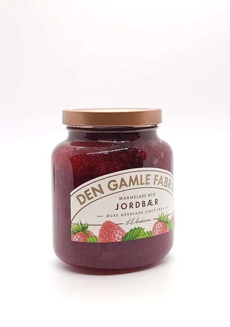 *** SALE Best by Sale Date 05/26 **** Strawberry Marmalade (Jordbær) - 380g (13.14 oz)