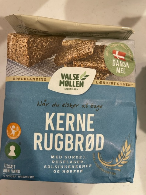 Core rye bread (Kerne Rugbrød) - 1000g (2lb 2oz) - Valsemøllen ...