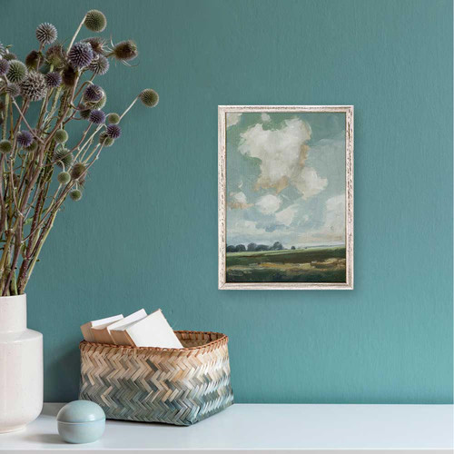 Farmland Sky Mini Framed Canvas