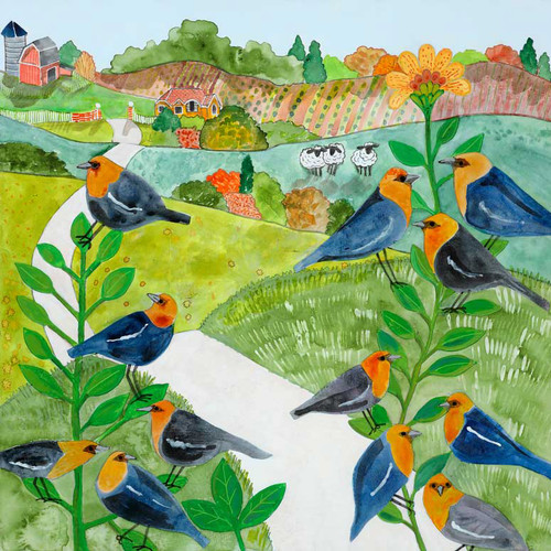 Blackbird Farm Stretched Canvas Wall Art