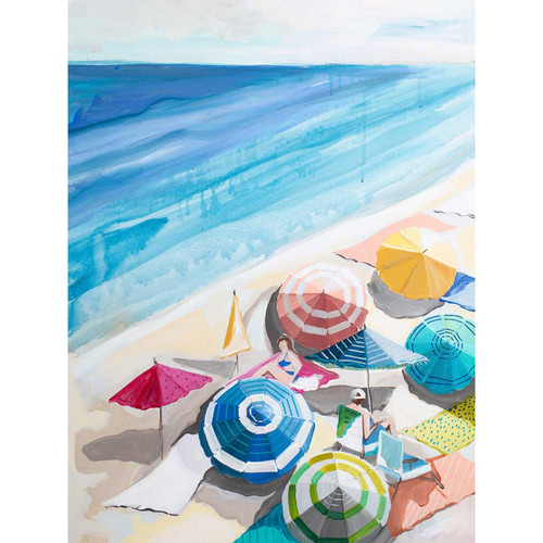 Summertime Sun 1 Stretched Canvas Wall Art
