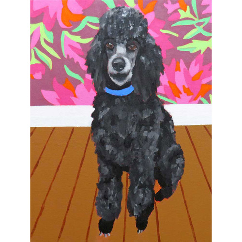 Dog Tales - Margot Stretched Canvas Wall Art