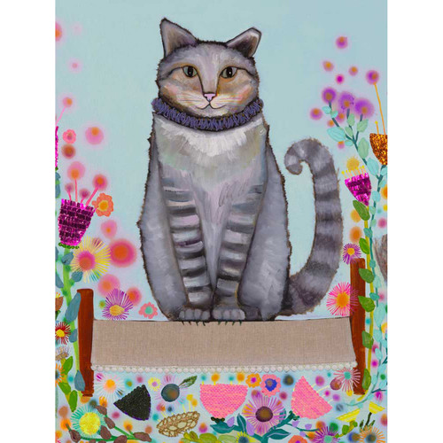 Feral Cat - Horace Stretched Canvas Wall Art