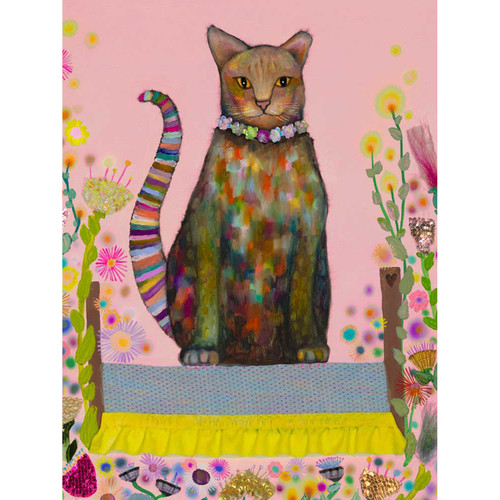 Feral Cat - Missy Stretched Canvas Wall Art