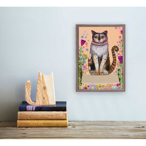 Feral Cat - Jasper Mini Framed Canvas