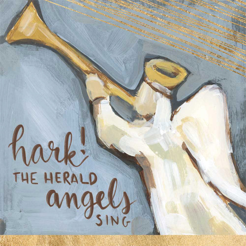 Holiday - Hark The Herald Stretched Canvas Wall Art
