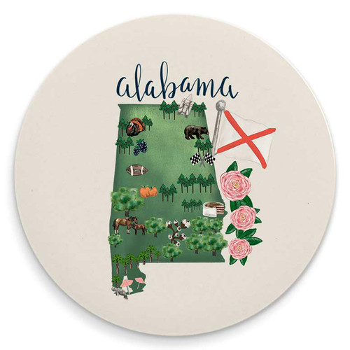 State Map - Alabama Coaster