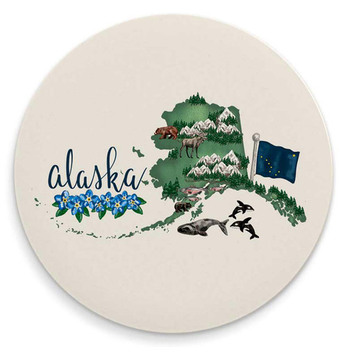State Map - Alaska Coaster
