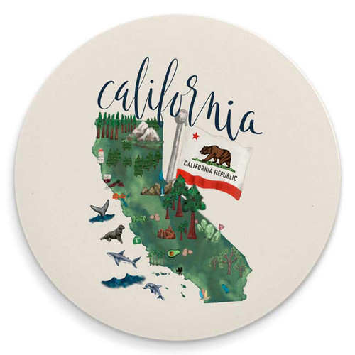 State Map - California Coaster