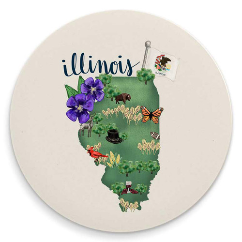 State Map - Illinois Coaster