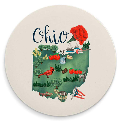 State Map - Ohio Coaster