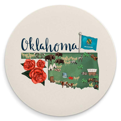State Map - Oklahoma Coaster