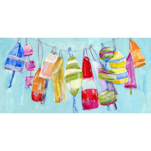 Buoys Stretched Canvas Wall Art