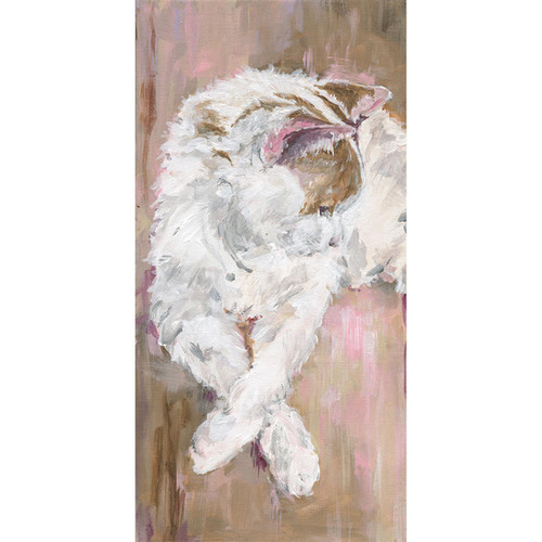 Bashful Stretched Canvas Wall Art