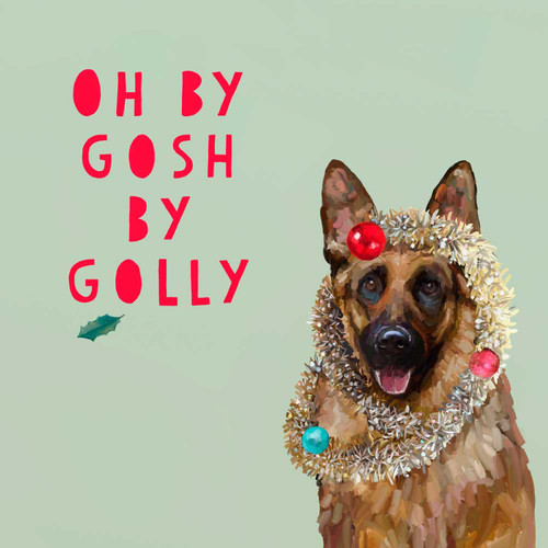 Holiday - Oh By Gosh By Golly Stretched Canvas Wall Art