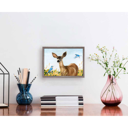 Woodland Life - In Her Glory Mini Framed Canvas