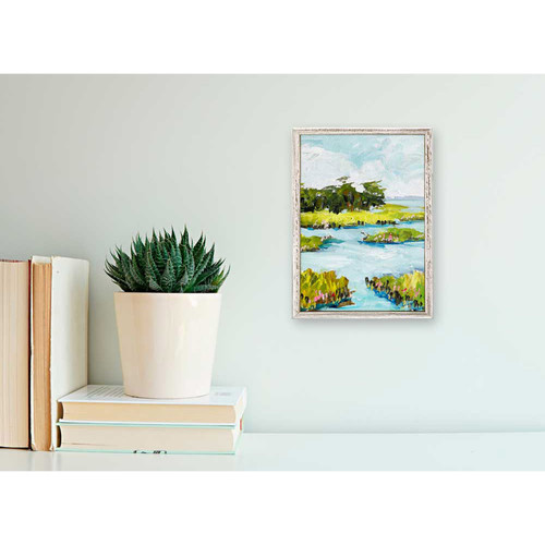 Summer Marsh Mini Framed Canvas