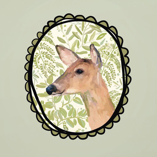 A Very Fine Deer Stretched Canvas Wall Art