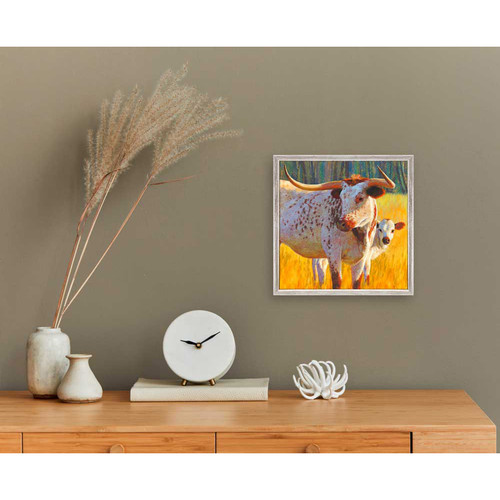 Pastoral Portraits - Cattle Country Mini Framed Canvas