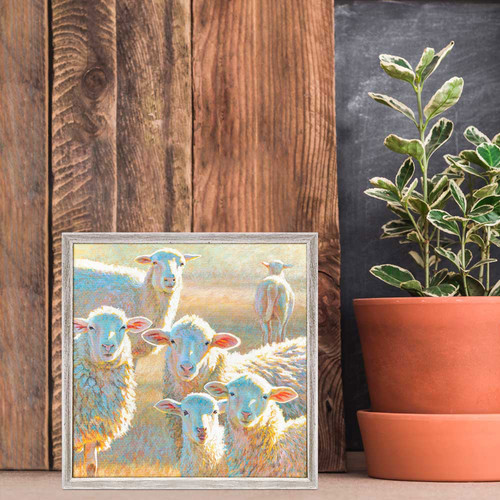 Pastoral Portraits - Roaming Free Mini Framed Canvas