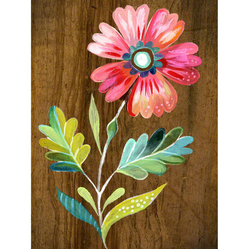 Belle Flower Stretched Canvas Wall Art