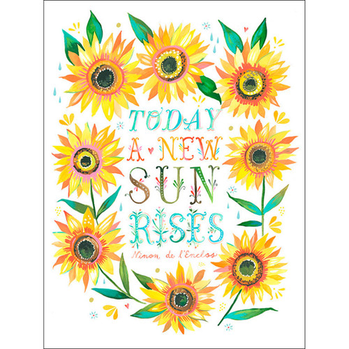 A New Sun Rises Stretched Canvas Wall Art