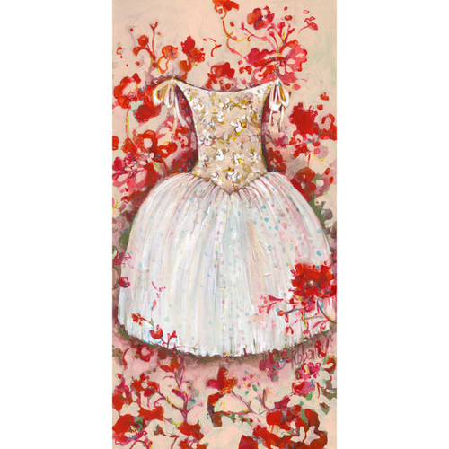 Dance Of The Flower Stretched Canvas Wall Art