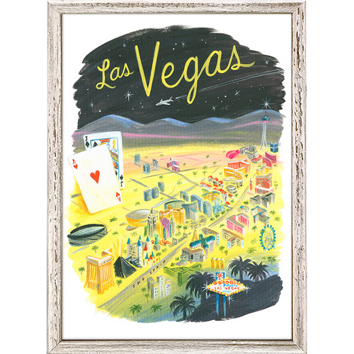 City Pride - Las Vegas Mini Framed Canvas