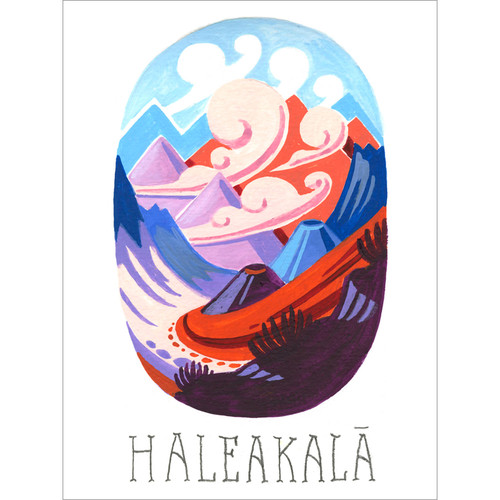 National Parks - Haleakala Stretched Canvas Wall Art