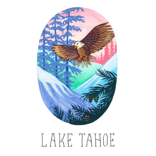 National Treasure - Lake Tahoe Stretched Canvas Wall Art