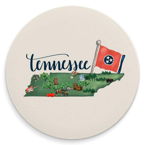 State Map - Tennessee Coaster