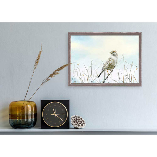 Avian Spotlight - Morning Light Mini Framed Canvas