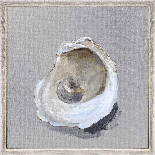 Coastal Jewels - Oyster II Mini Framed Canvas