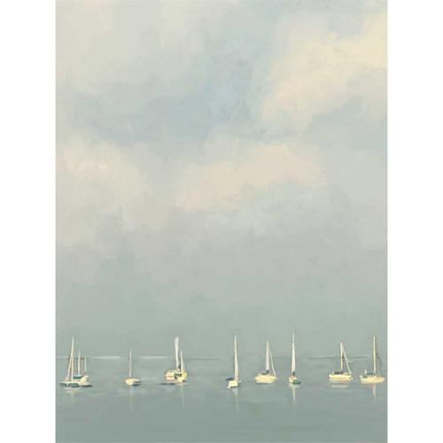 Connecticut Sailing Stretched Canvas Wall Art