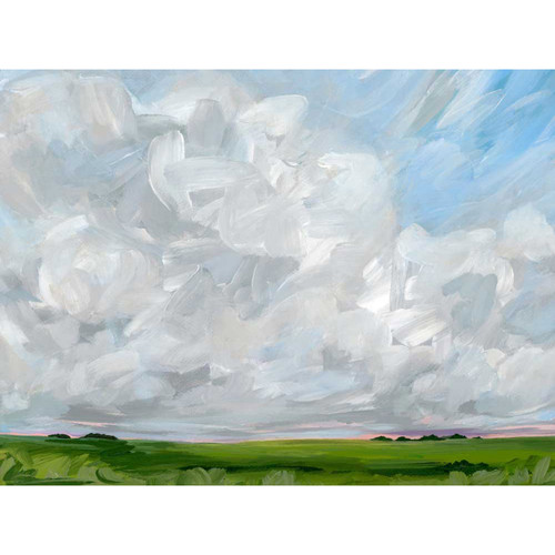 Fields In June Stretched Canvas Wall Art
