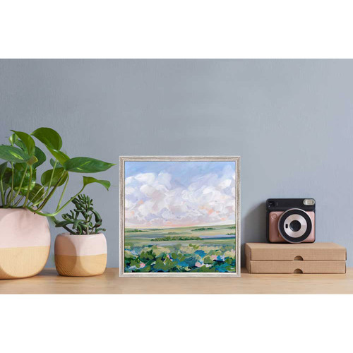 Late Summer Sunset Mini Framed Canvas