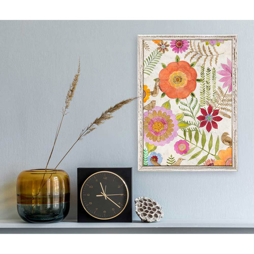 Wall Flower Mini Framed Canvas