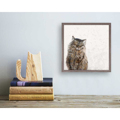 Feline Friends - Purfect Maine Coon Mini Framed Canvas