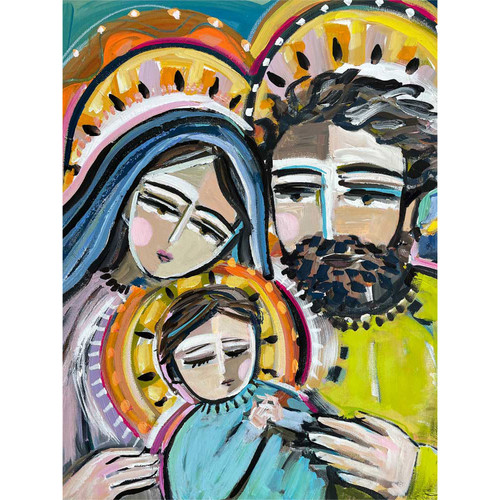 Holiday - Nativity Stretched Canvas Wall Art