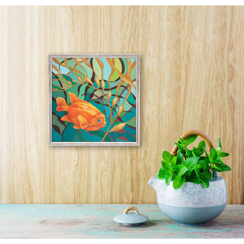 Kelp Beds Mini Framed Canvas