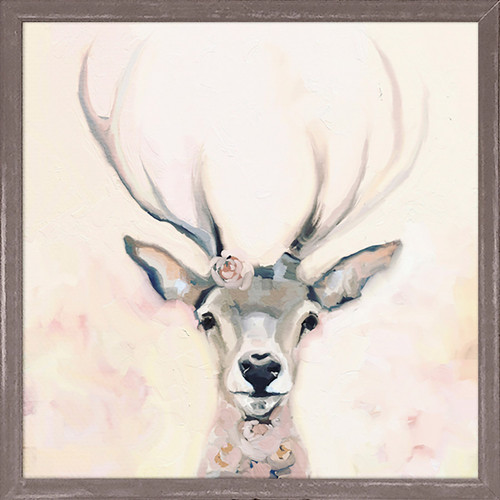 Adored Deer Mini Framed Canvas